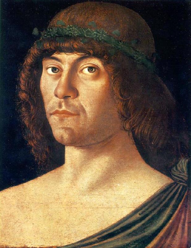 BELLINI, Giovanni Portrait of a Humanist tyu